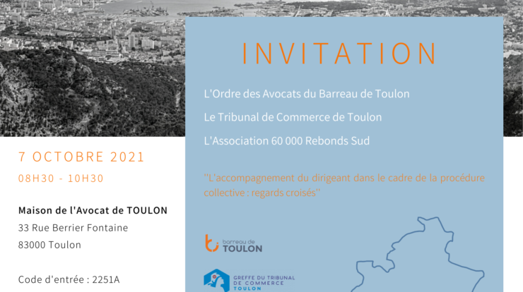 Invitation et Programme Conférence Regards Croisés 60 000 Rebonds Sud