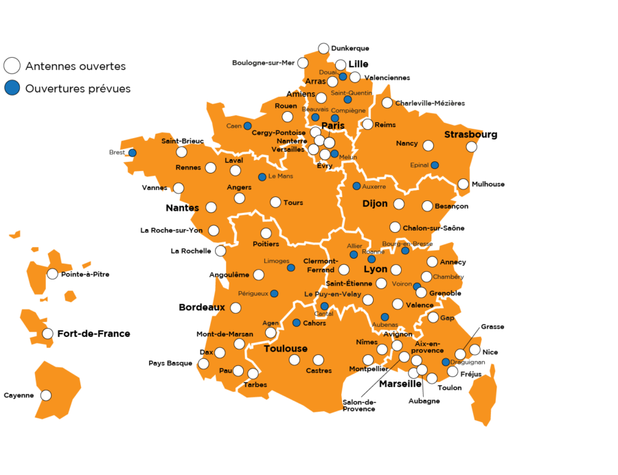 Carte de france 09-2024